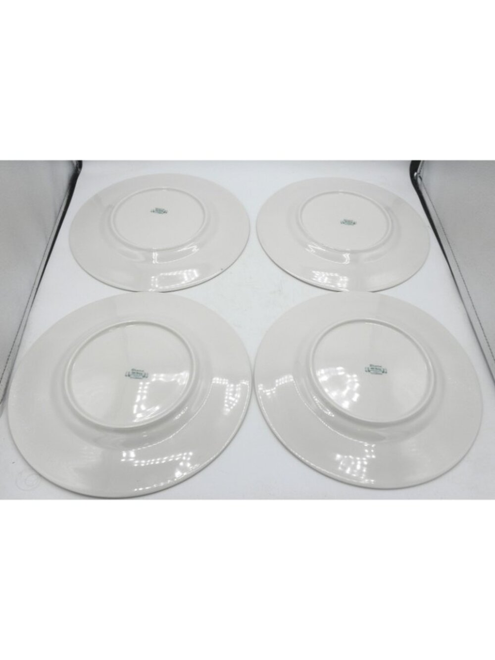 Diane Cobalt Blue Band Syracuse 10-1/4 inch Dinner Plates Set of 4 SY DIACB - Picture 2 of 8